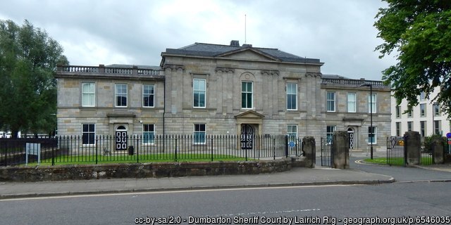 Dumbarton Sheriff Court and Justice of the Peace Court
