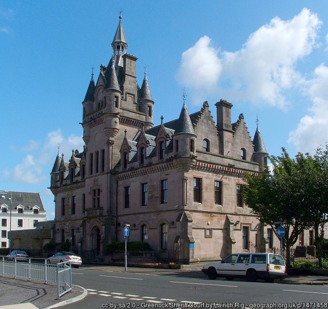 Greenock Sheriff Court and Justice of the Peace Court